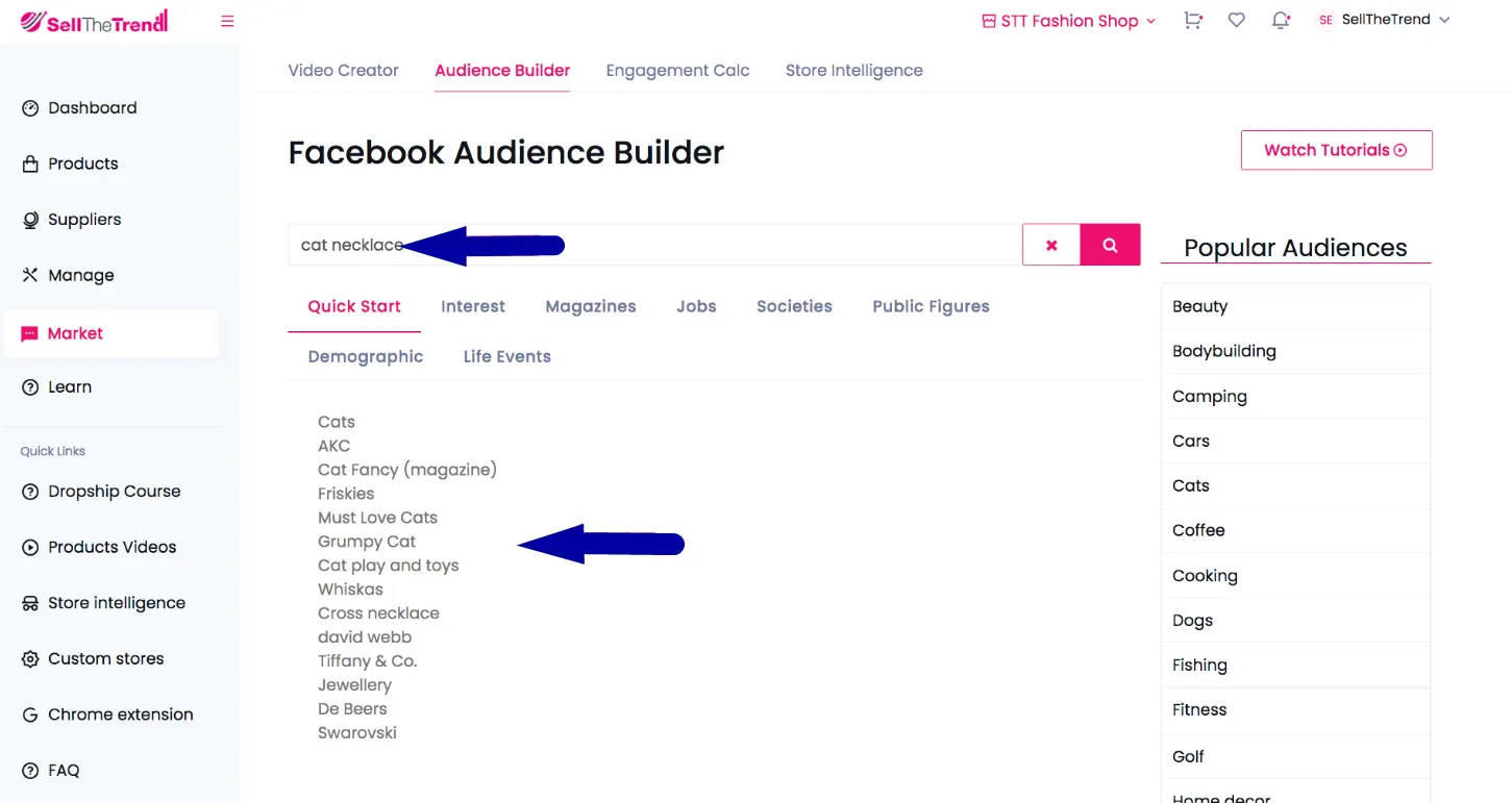 Facebook Audience Builder